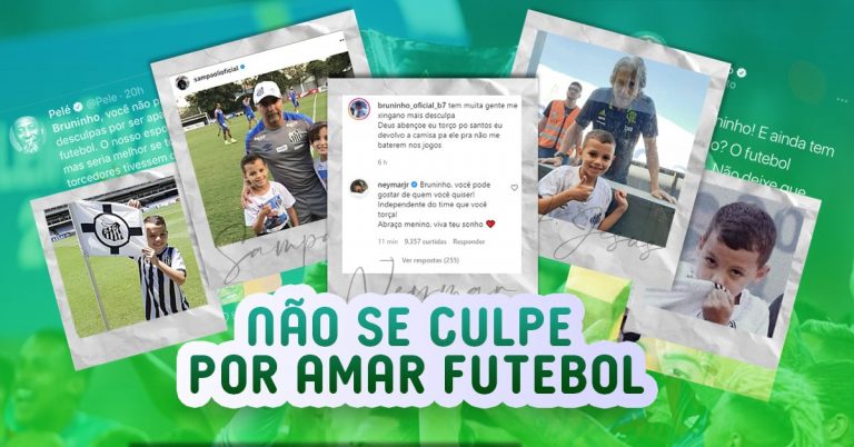 Nós que te pedimos desculpas, Bruninho