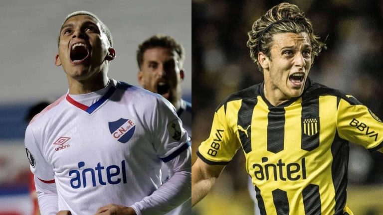 Brian Ocampo e Agustín Canobbio Campeonato Uruguaio