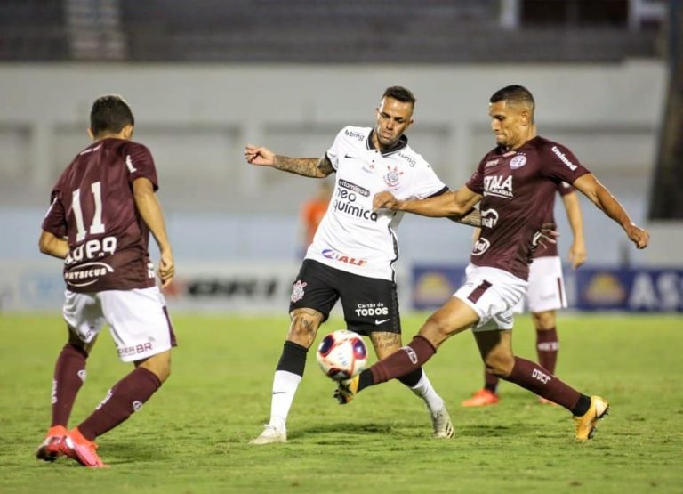 Corinthians em jogo contra Ferroviária, em 2021. Foto: Divulgação/Corinthians