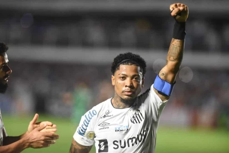 Marinho é o novo reforço do Flamengo. Foto: Ivan Storti/Santos