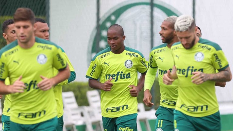 Palmeiras se prepara para jogo contra São Bernardo. Foto: César Greco/Palmeiras