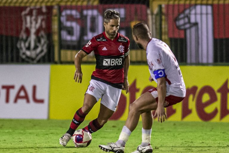 Flamengo contra o Bangu, em 2021. Foto: Marcelo Cortes/Flamengo