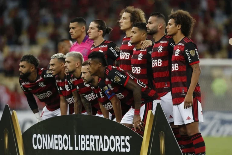 elenco do Flmengo em formação da foto oficial