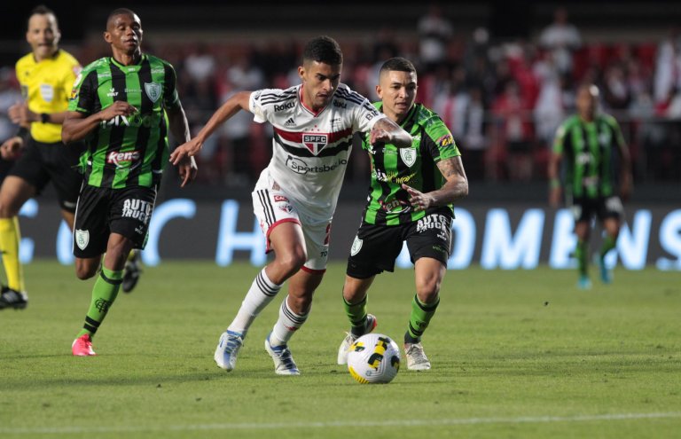 São Paulo venceu o jogo de ida por 1 a 0.(Foto: Rubens Chiri / São Paulo)