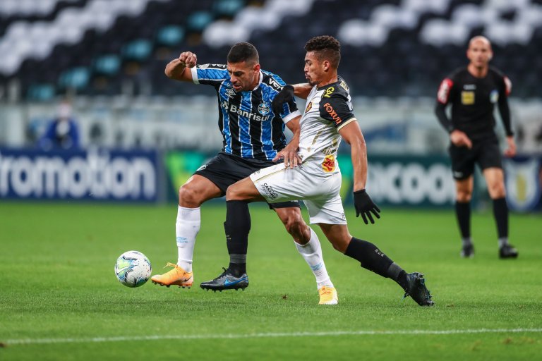 Em 2020, Grêmio foi derrotado pelo Sport na Arena.