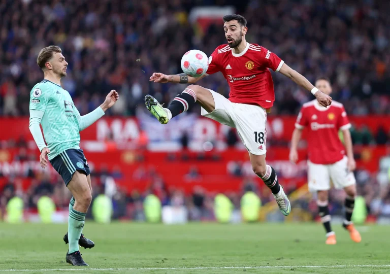 Leicester e Manchester United duelam na Premier League. (Foto: Naomi Baker)