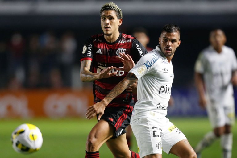 Flamengo x Santos Foto: Gilvan de Souza/Flamengo