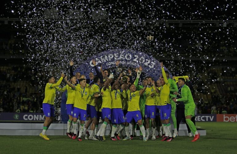 Brasil vence Sul-Americano Sub-20. Foto - Rafael Ribeiro / CBF