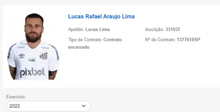 Santos deve anunciar contratação de Lucas Lima