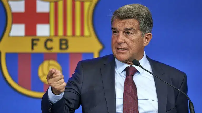 Joan Laporta, presidente do Barcelona