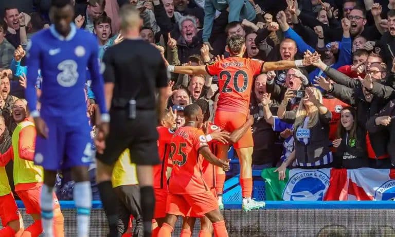 Chelsea sofre a virada e é derrotado pelo Brighton em Stamford Bridge