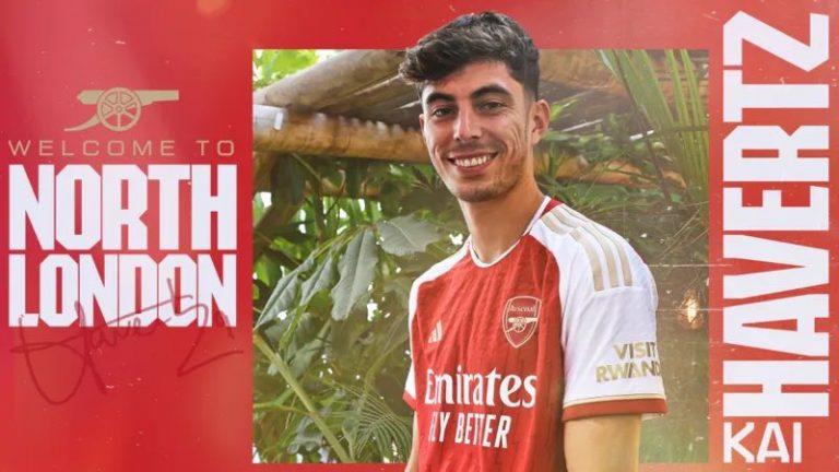 Herói do bicampeonato europeu do Chelsea, Havertz ruma para o rival