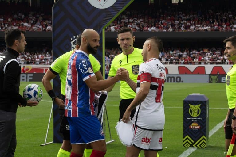 São Paulo recebeu o Bahia