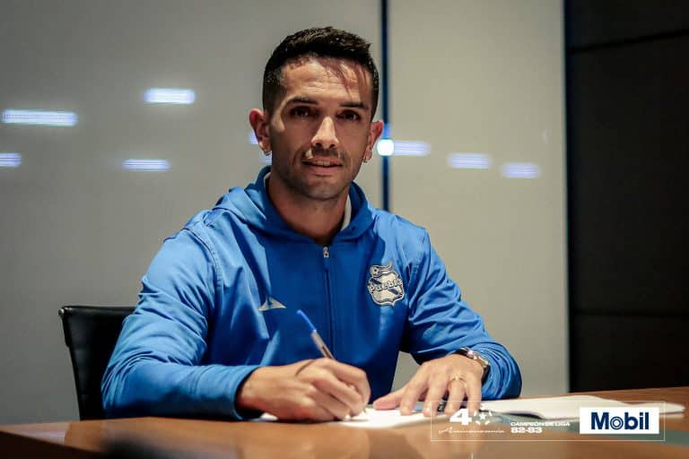 Vasco confirma saída do meia Carabajal FOTO: REPRODUÇÃO PUEBLA