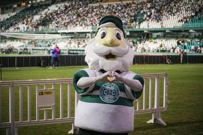 Coxa Branca, mascote do Coritiba