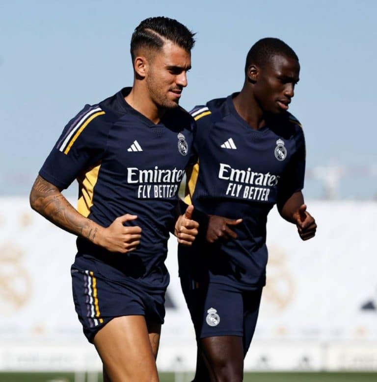 Dani Ceballos e Ferland Mendy Real Madrid.