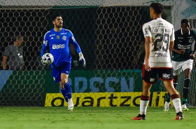 Em jogo morno, Goiás e Flamengo ficam no empate sem gols na Serrinha