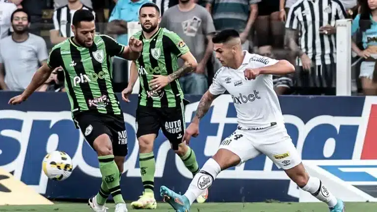 América-MG x Santos se enfrentam em mais uma rodada do campeonato brasileiro