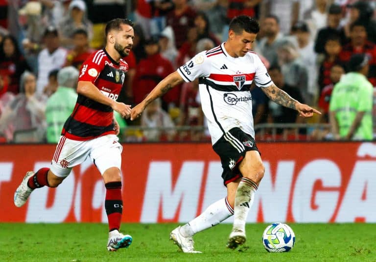 No último confronto, Flamengo x São Paulo empataram por 1 a 1 no Maracanã.