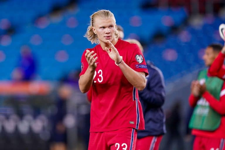 Haaland é destaque mundial e estará presente no confronto entre Noruega x Jordânia.