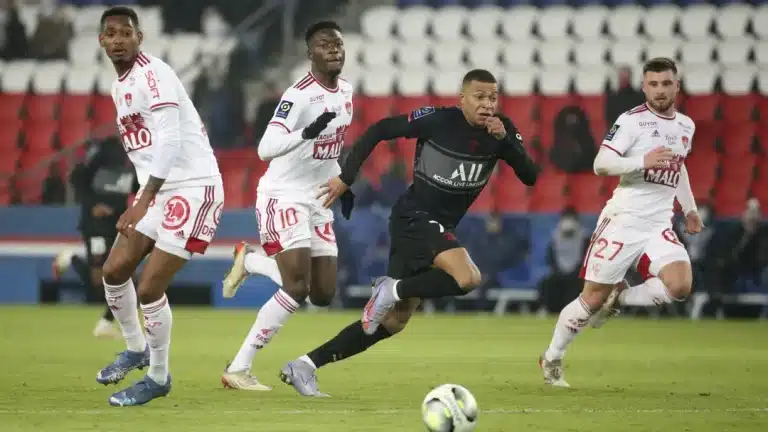 brest x psg