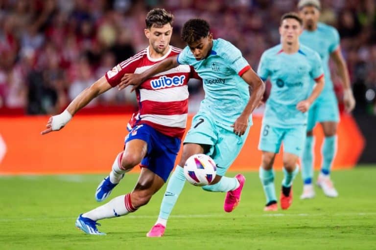 Granada surpreende mas Barcelona recupera e empata a partida