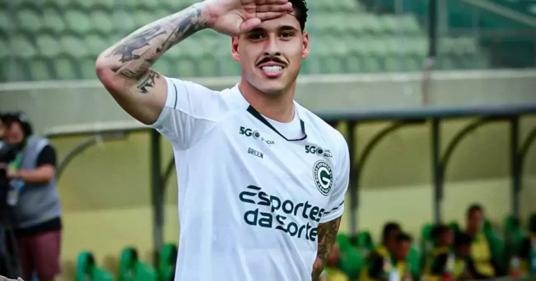 Lucas Halter, alvo do Botafogo. Foto: Rosiron Rodrigues/Goiás