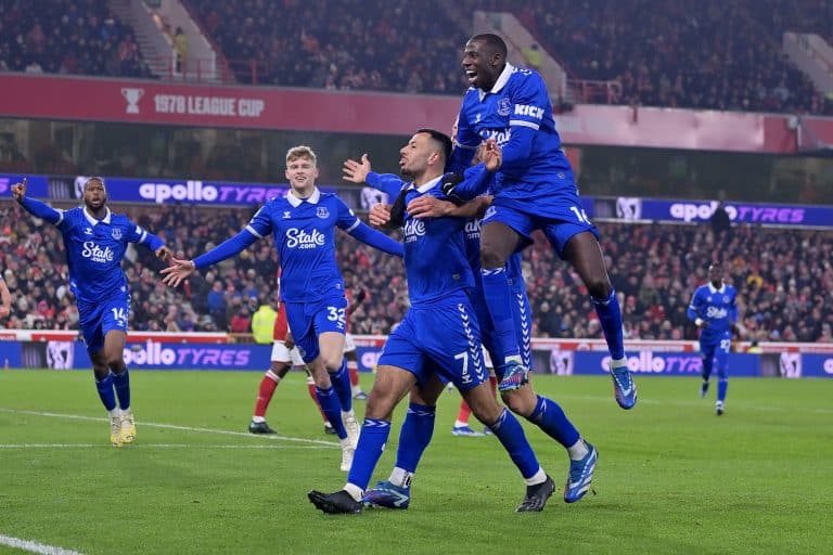 Com gol de McNeil. Everton bate o Forest fora de casa. (Foto: Reprodução X/Everton FC)
