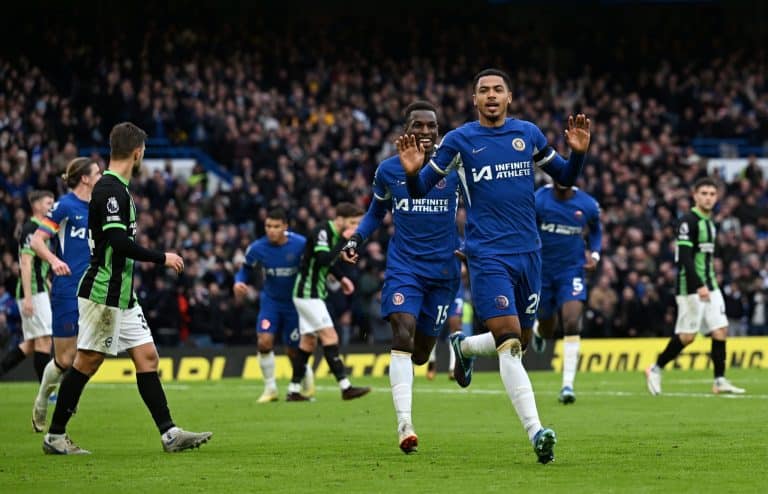 Colwill marcou um dos gols do Chelsea