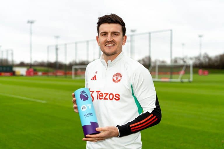 Harry Maguire é eleito o jogador do mês da Premier League em novembro