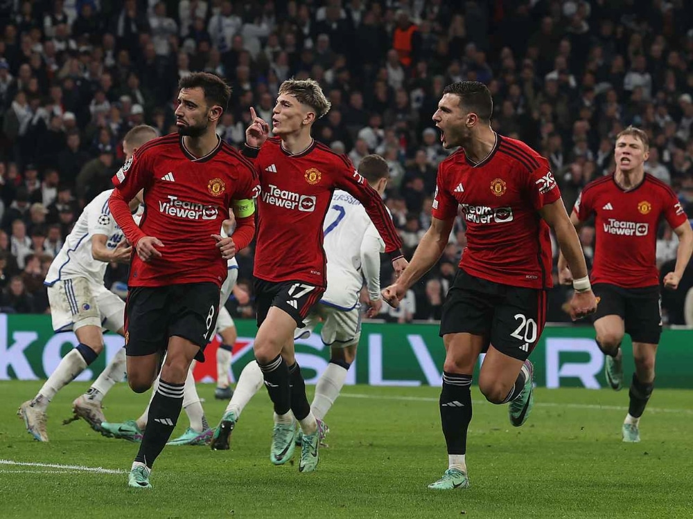 Apesar do melhor ataque, Manchester United teve 36,6% de aproveitamento nas finalizações na Champions League