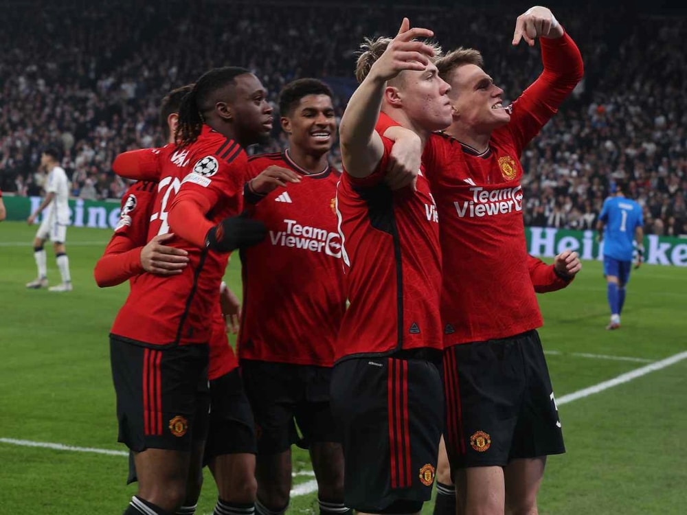 Manchester United teve 36,6% de aproveitamento nas finalizações na Champions League e mesmo assim teve o melhor ataque? Sim!