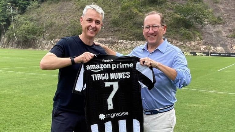 Tiago Nunes e John Textor Botafogo