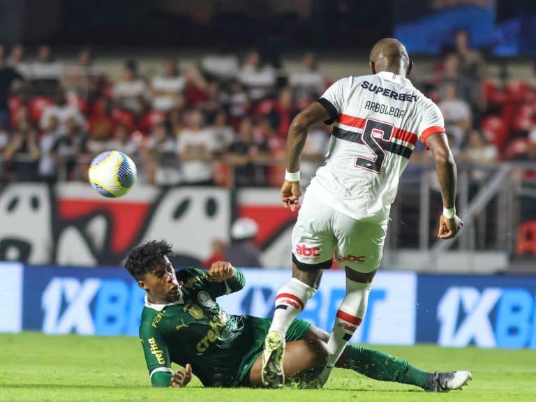 O São Paulo empatou os últimos três clássicos contra o Palmeiras.