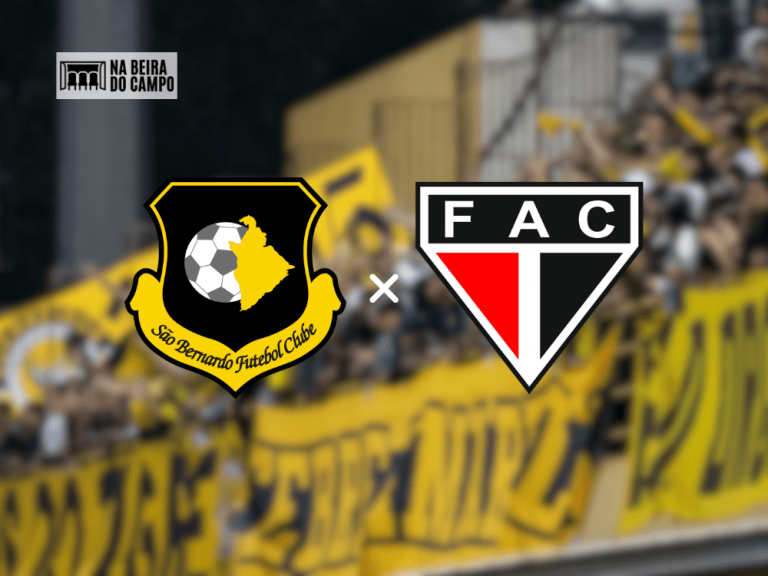 Confira onde assistir e as prováveis escalações de São Bernardo x Ferroviário