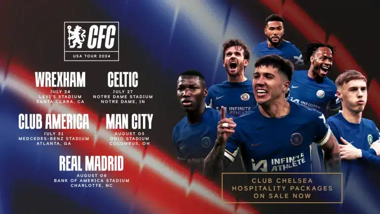 Chelsea confirma o plantel para a pré-temporada de 2024 nos Estados Unidos
