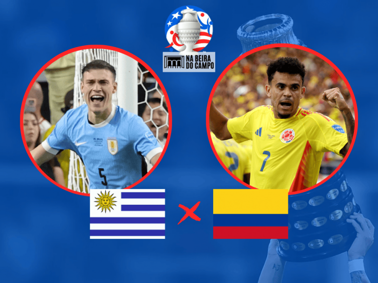 Uruguai x Colômbia nas semifinais da Copa América 2024