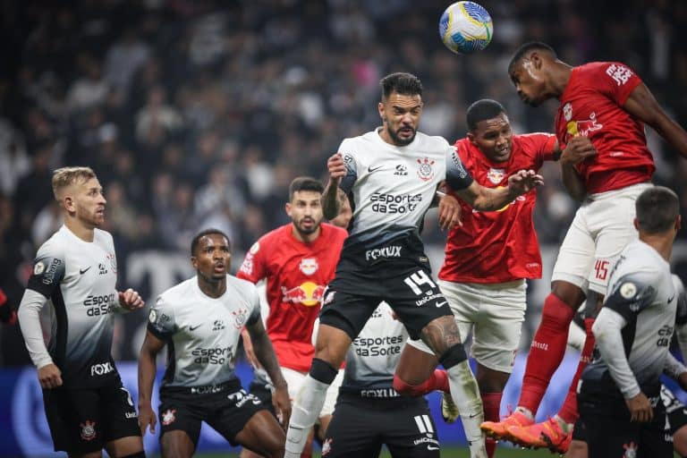 Corinthians e Bragantino duelam na Copa Sul-Americana