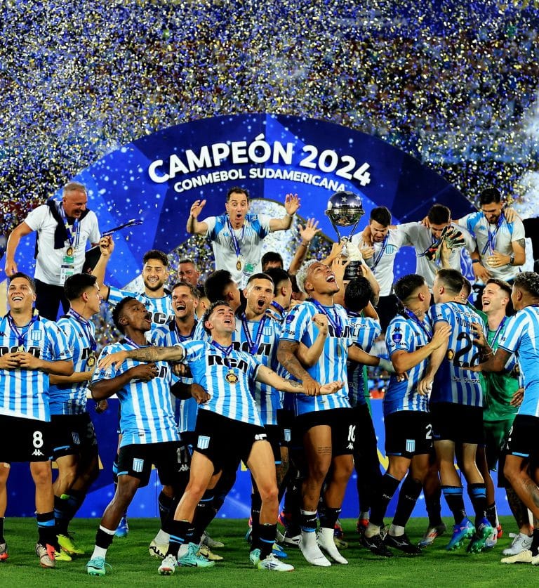 Racing campeão da Copa Sul-Americana