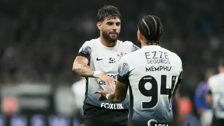 Corinthians conhece seu adversário na Libertadores de 2025. Criador: Ricardo Moreira/Crédito: Getty Images