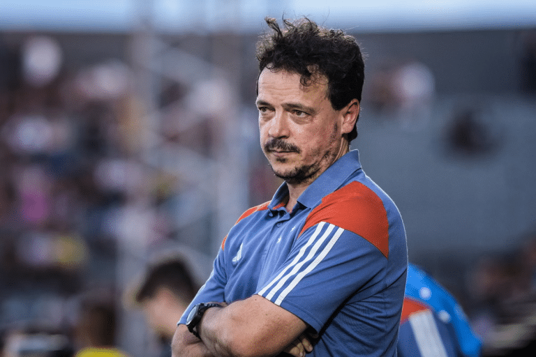 Fernando Diniz, atual treinador do Cruzeiro. Foto: Eduardo Carmim/Folhapress