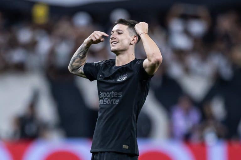 Rodrigo Garro marcou gol da classificação do Corinthians contra o Santos