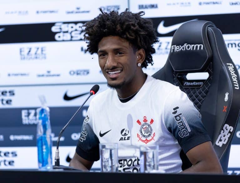 Corinthians acerta renovação de Talles Magno. Foto: Rodrigo Coca/Ag. Corinthians