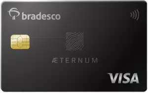 Cartão Aeternum Bradesco Visa Infinite metal