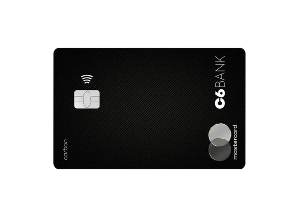Cartão C6 Carbon Mastercard Black