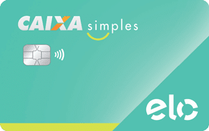 Cartão Caixa Simples Elo contactless